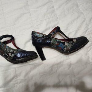 L'ARTISTE MAZIE SHOES - NAVY MULTI / EU 39 / US 8.5